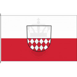 Fahne von Fridingen an der Donau