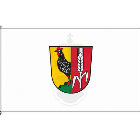 Fahne Flagge SW_Dittelbrunn (geführt)