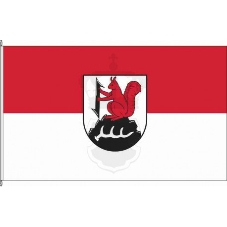 Fahne Flagge KL_Hirschhorn/Pfalz