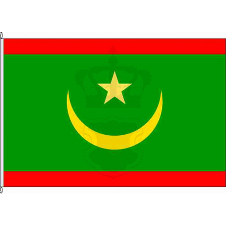Fahne Flagge MRT-Mauritanien