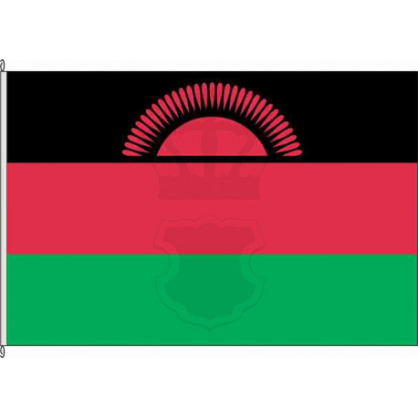Fahne Flagge MWI-Malawi
