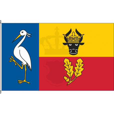 Fahne Flagge LUP-Landkreis Ludwigslust-Parchim