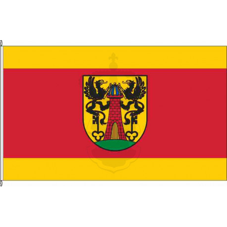 Mecklenburg-Vorpommern mit Wappen Flagge Hissflagge