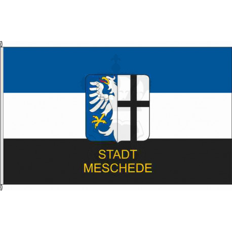 Fahne Flagge HSK-Meschede (Stadt)