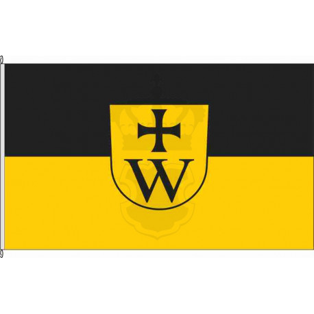 Fahne Flagge HN-Weiler an der Zaber