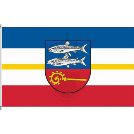 Fahne Flagge LUP-Zarrentin am Schaalsee