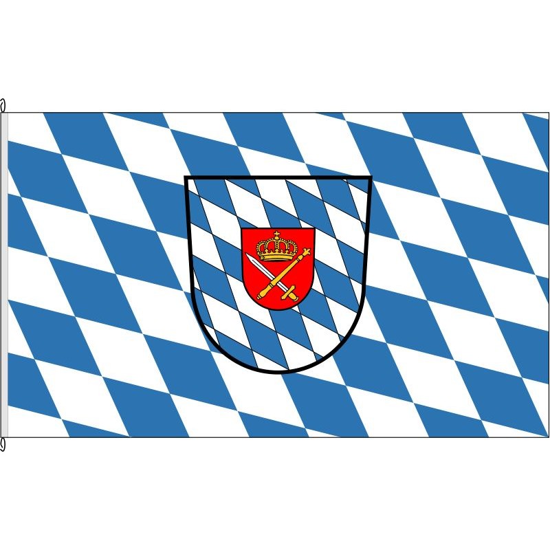 Fahne Flagge BY-Bayern 1806.