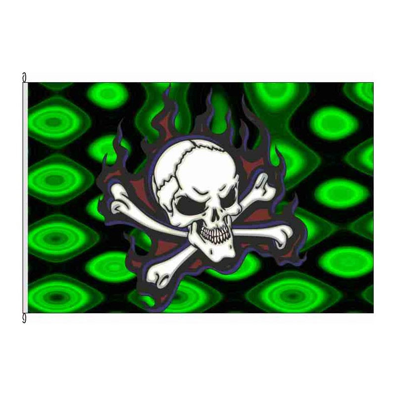 Fahne Flagge So-Skull 28