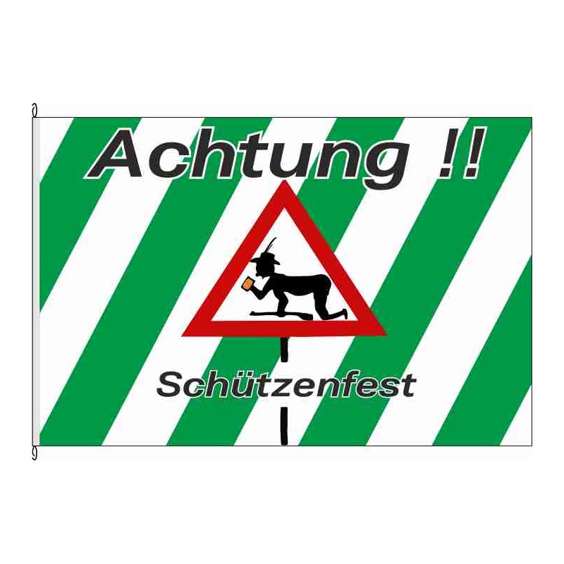 Fahne Flagge So-Schützenfest grün