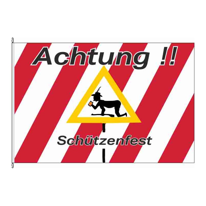 Fahne Flagge So-Schützenfest rot