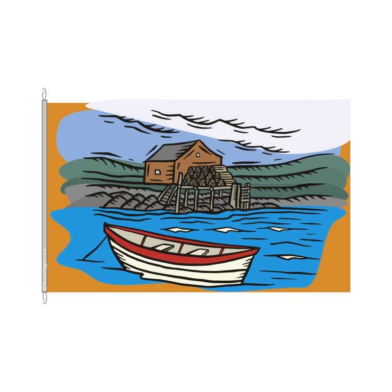 Fahne Flagge So-Fischerboot