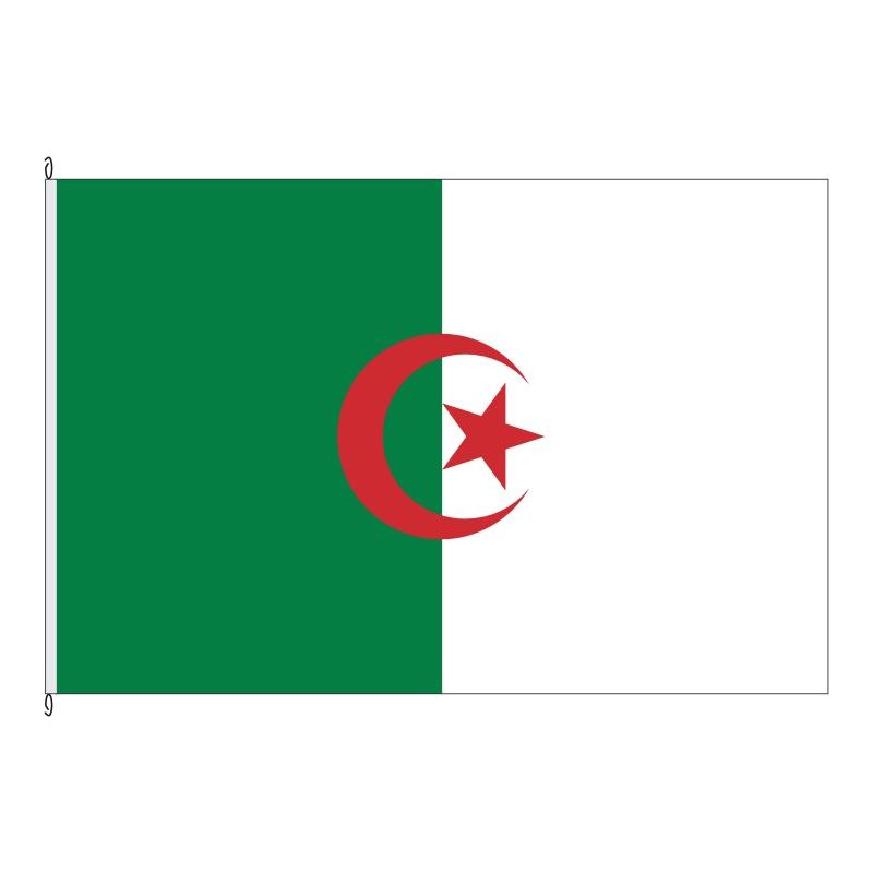 Fahne Flagge DZA-Algerien