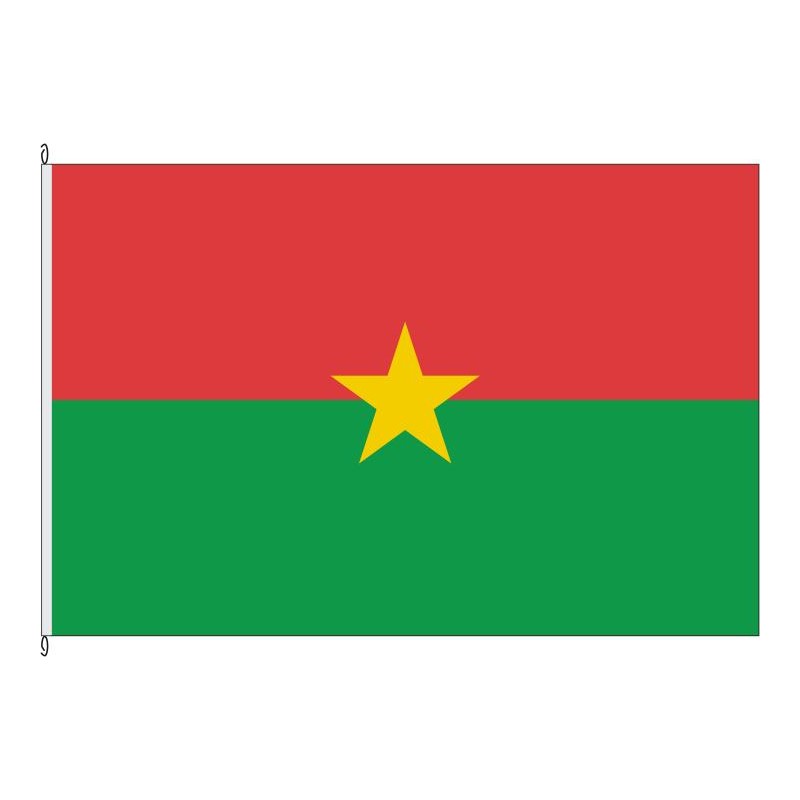 Fahne Flagge BFA-Burkina Faso