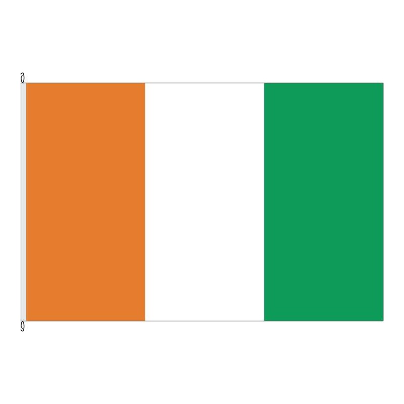 Fahne Flagge CIV-Elfenbeinküste