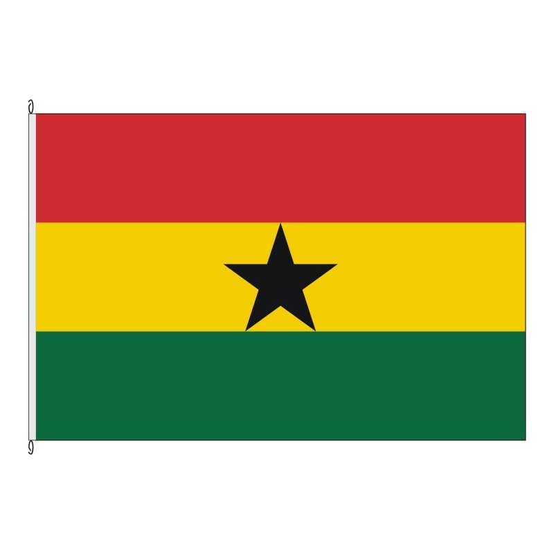 Fahne Flagge GHA-Ghana