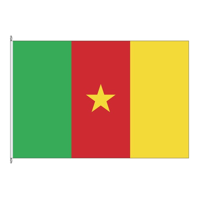 Fahne Flagge CMR-Kamerun