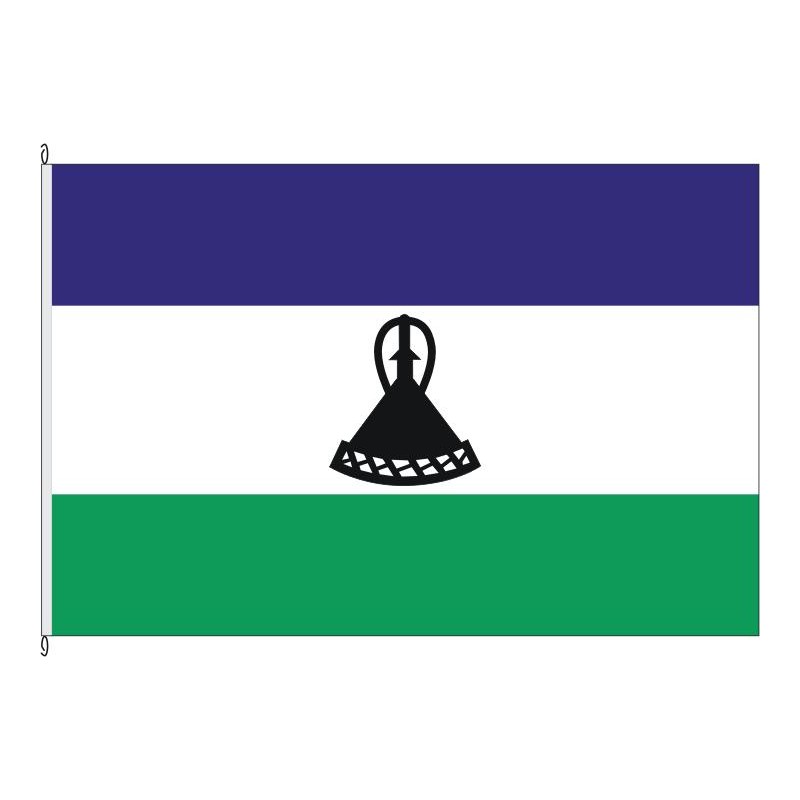 Fahne Flagge LSO-Lesotho