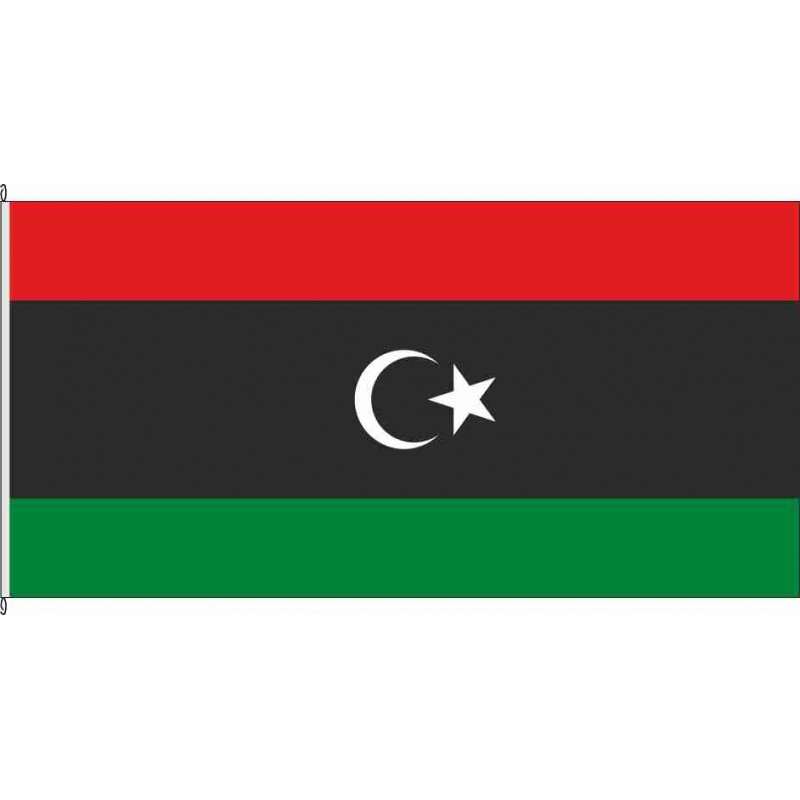 Fahne Flagge LBY-Libyen
