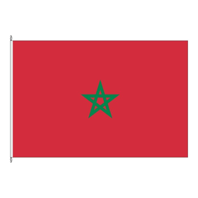 Fahne Flagge MAR-Marokko