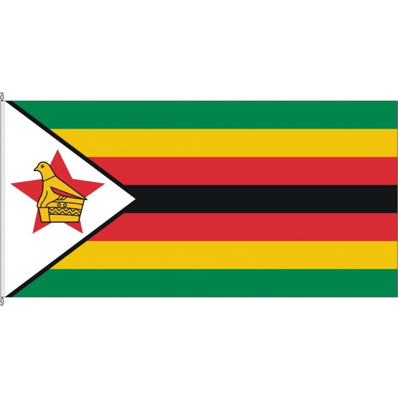 Fahne Flagge ZWE-Simbabwe