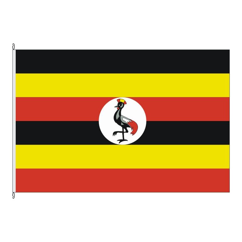 Fahne Flagge UGA-Uganda