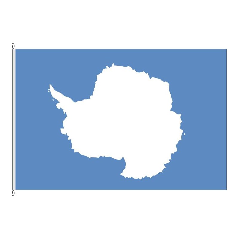 Fahne Flagge ATA-Antarktis (nach Bartram)