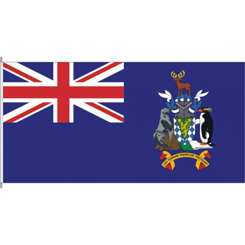 Fahne Flagge SGS-Süd Georgien und Südl. Sandwich Inseln