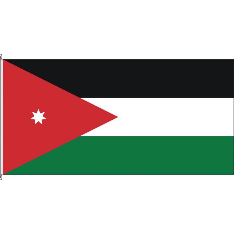 Fahne Flagge JOR-Jordanien