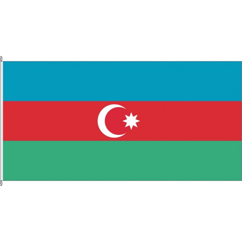Fahne Flagge AZE-Aserbaidshan