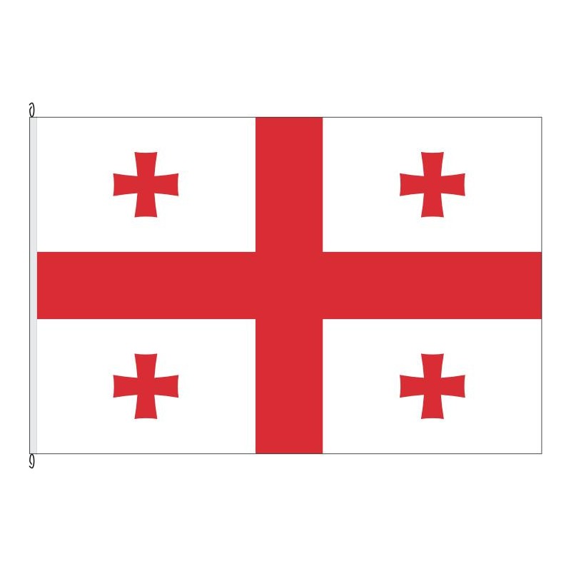 Fahne Flagge GEO-Georgien