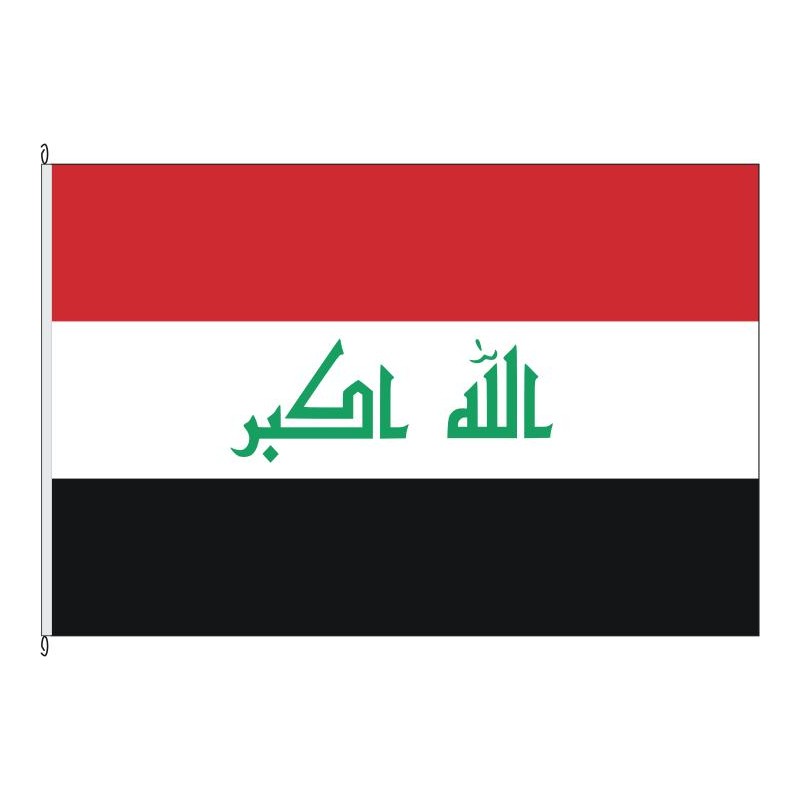 Fahne von Irak
