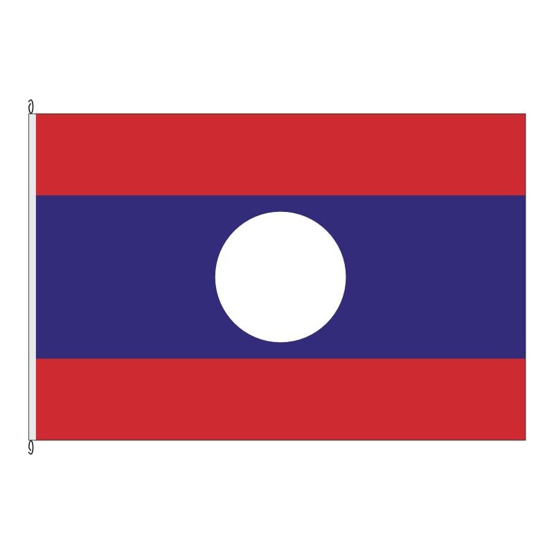 Fahne Flagge LAO-Laos