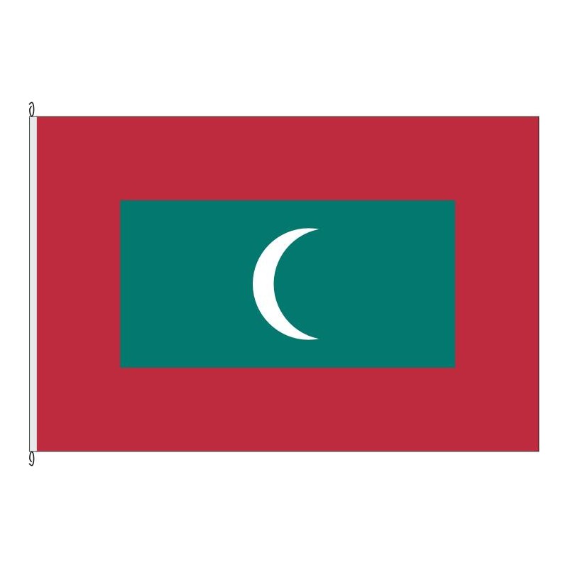 Fahne Flagge MDV-Maldiven