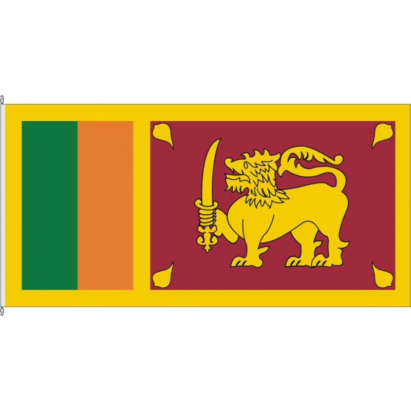 Fahne Flagge LKA-Sri Lanka