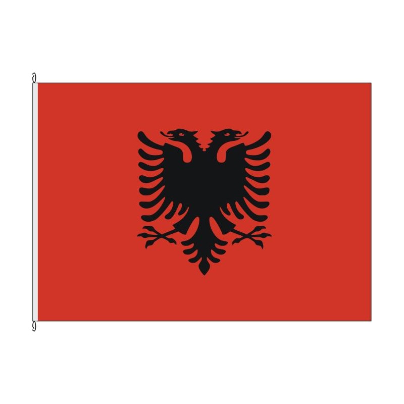 Fahne Flagge ALB-Albanien