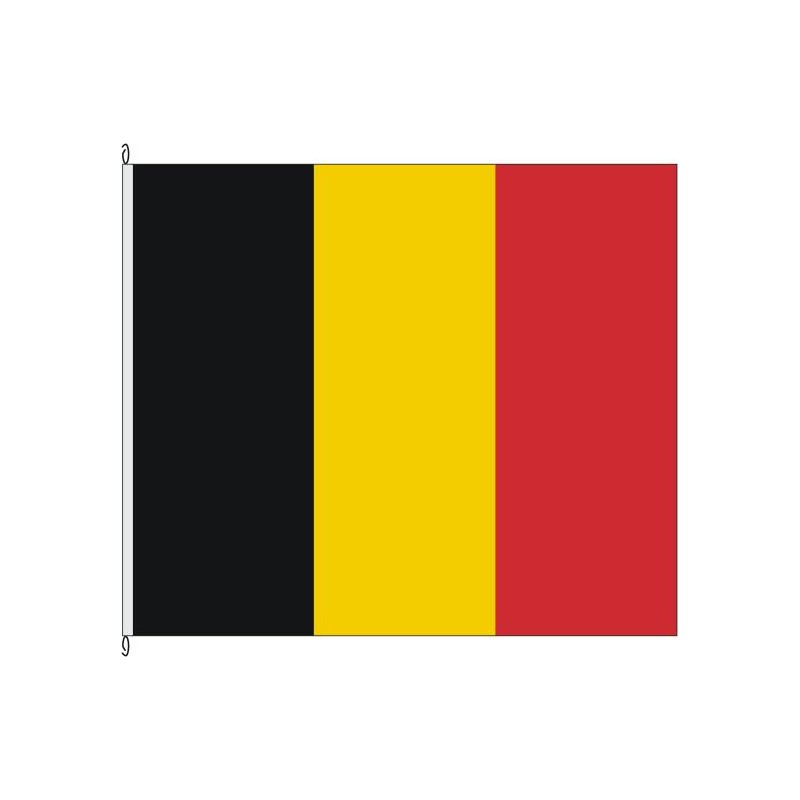 Fahne Flagge BEL-Belgien