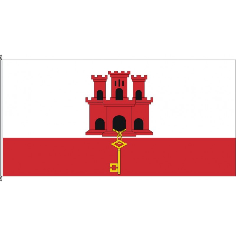Fahne Flagge GIB-Gibraltar