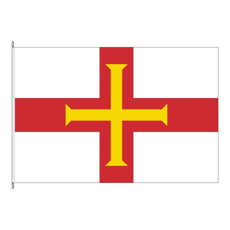 Fahne Flagge GGY-Guernsey