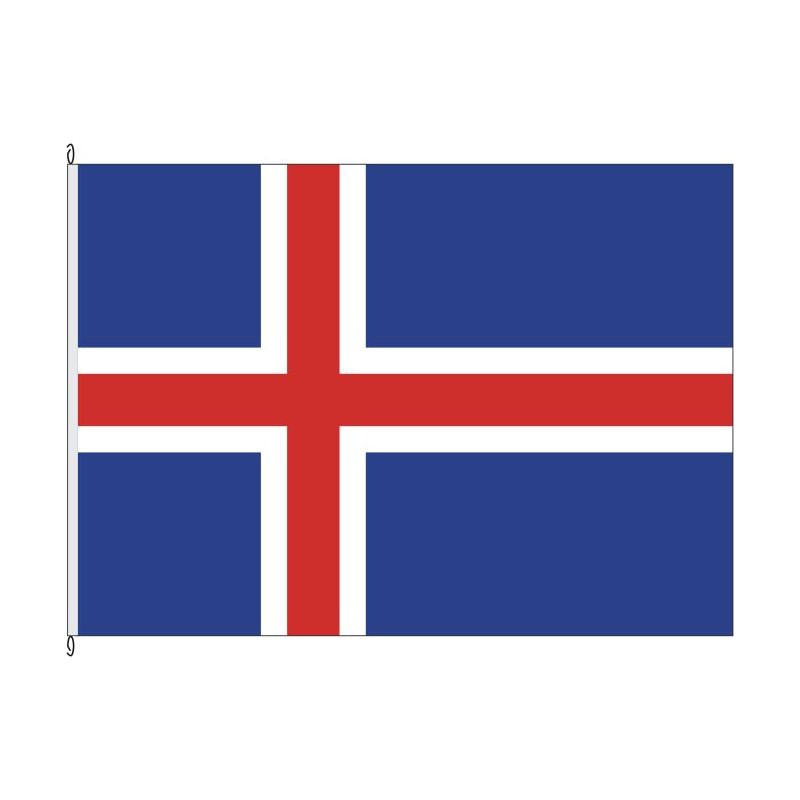 Fahne Flagge ISL-Island