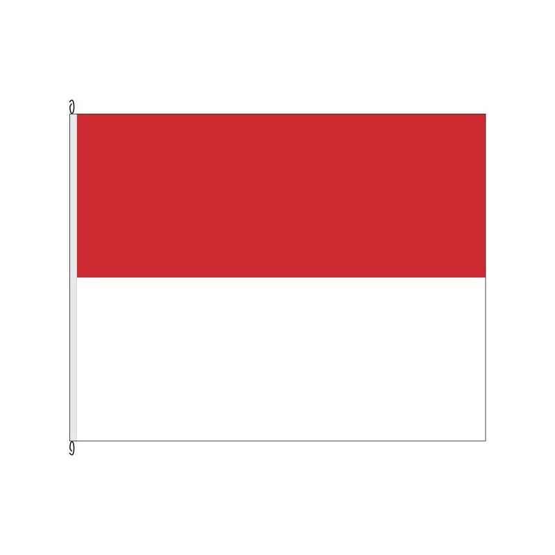 Fahne Flagge MCO-Monaco