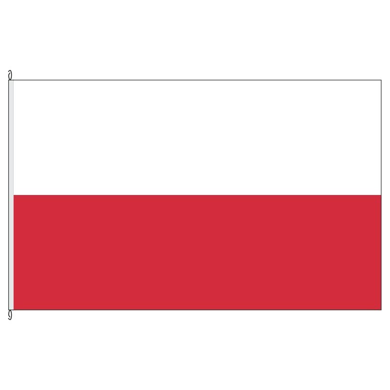 Fahne Flagge POL-Polen