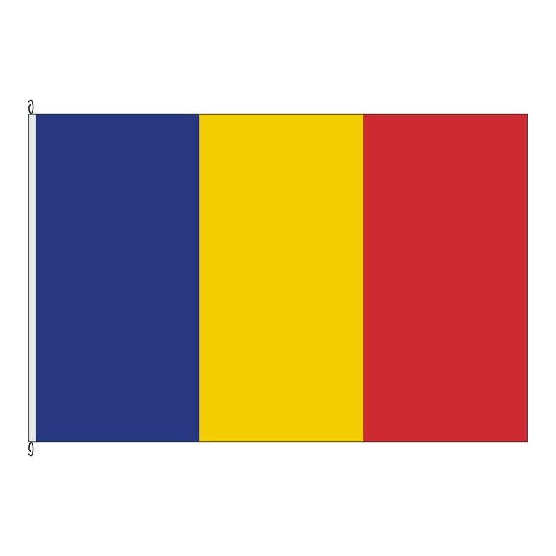 Fahne Flagge ROU-Rumänien