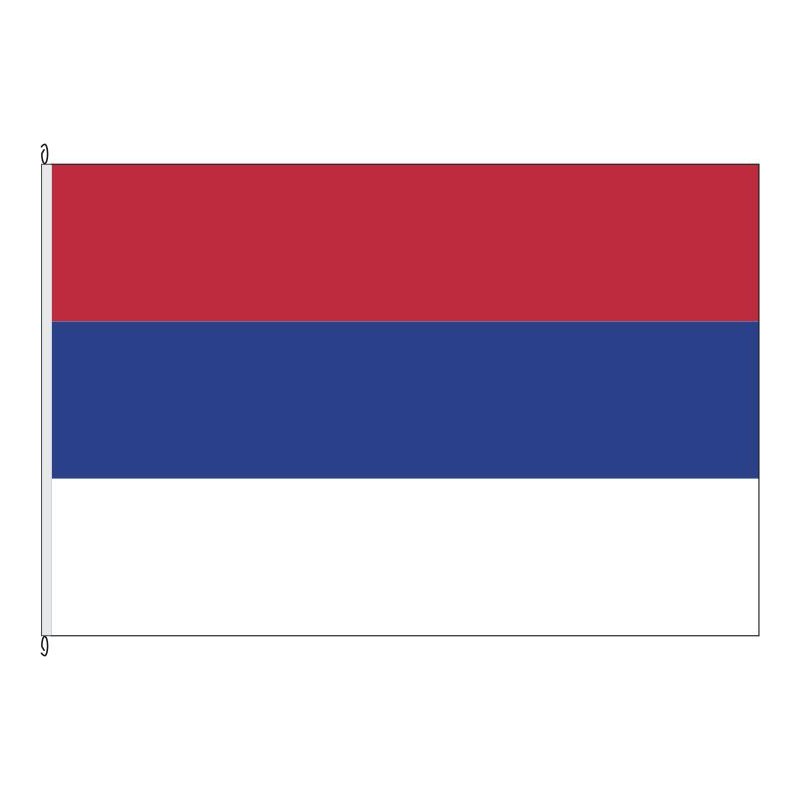 Fahne Flagge SRB-Serbien