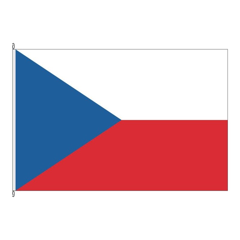 Fahne Flagge CZE-Tschechien