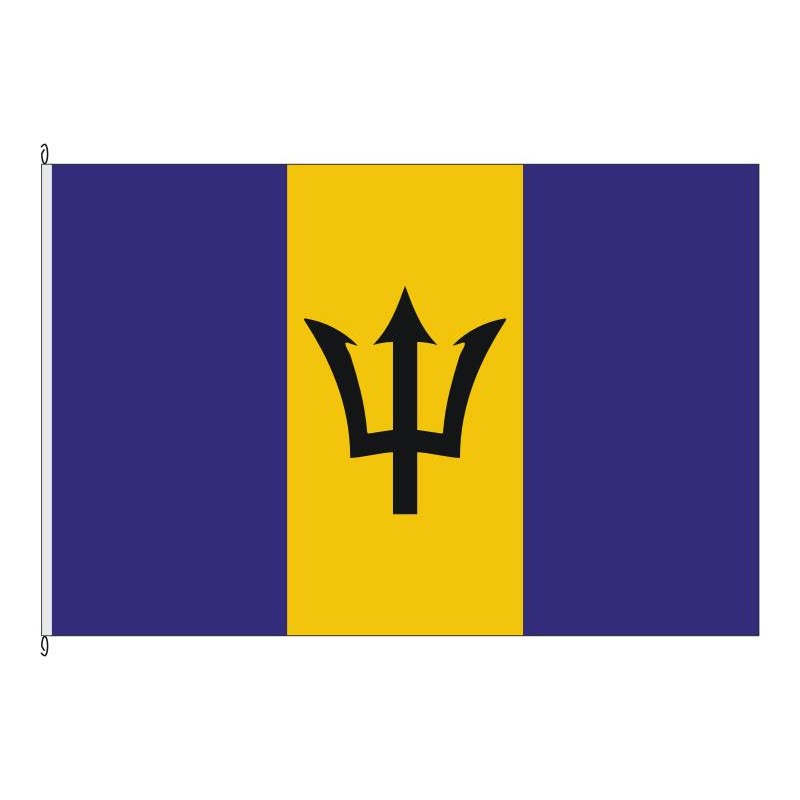 Fahne Flagge BRB-Barbados