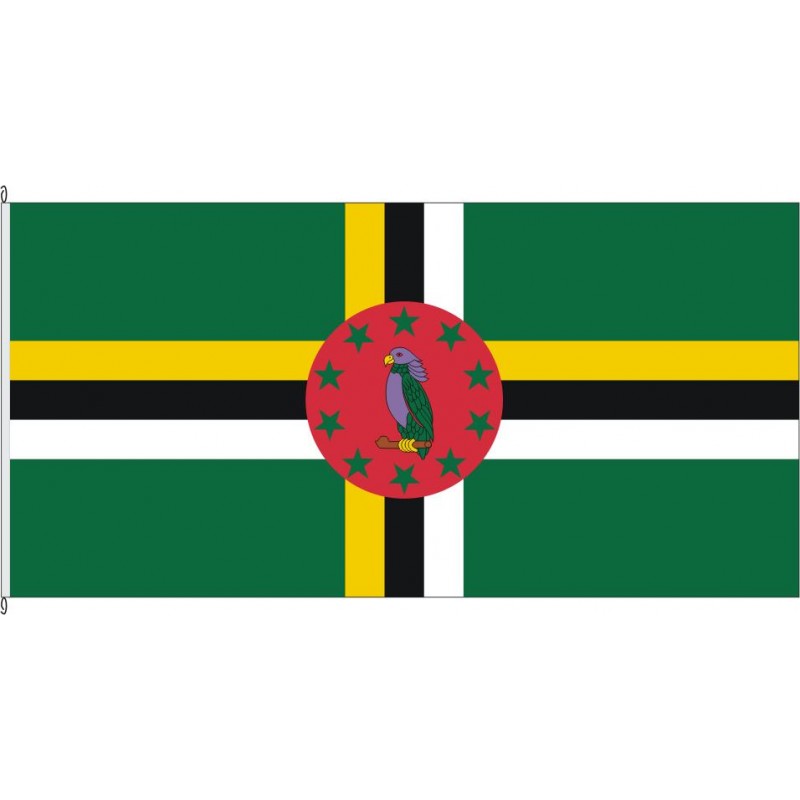 Fahne Flagge DMA-Dominica