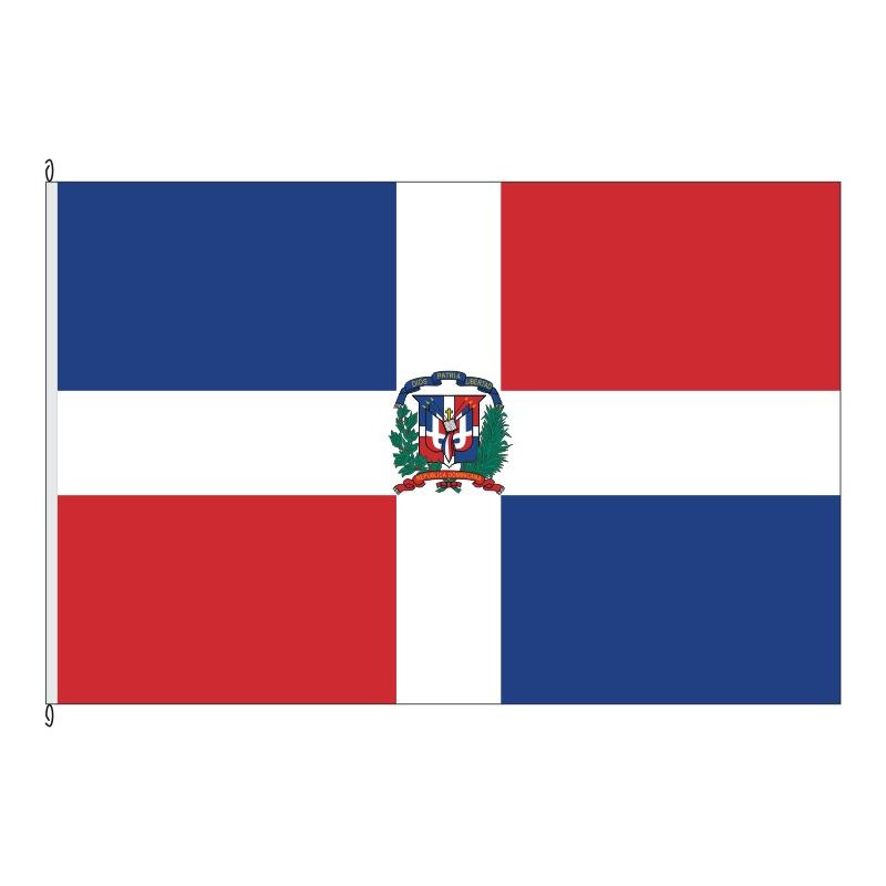 Fahne Flagge DOM-Dominikanische Republik