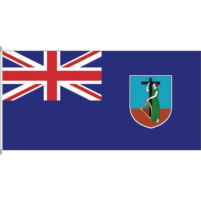 Fahne Flagge MSR-Montserrat