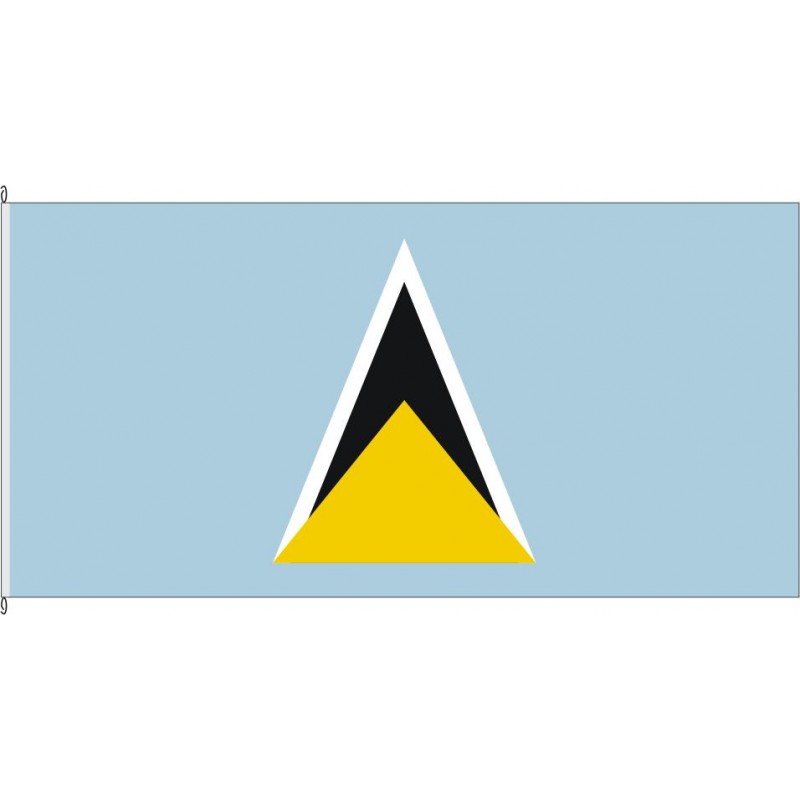 Fahne Flagge St Lucia 60 x 90 cm 