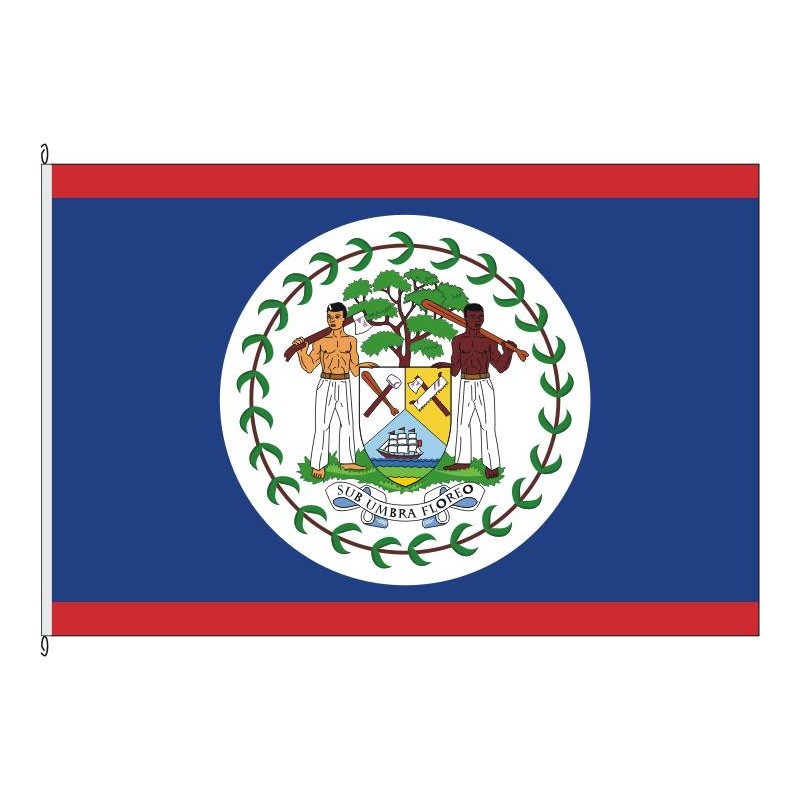 Fahne Flagge BLZ-Belize